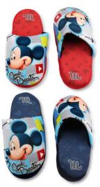Pantofle Mickey modré