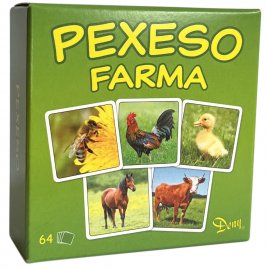 Pexeso Farma v krabičce