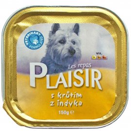 Plaisir Dog vanička Krůta 150g