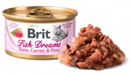 Brit Fish Dreams Tuna, Carrot & Peas 80g