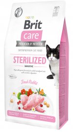 Brit Care Cat Grain-Free Sterilized Sensitive 7kg + dóza