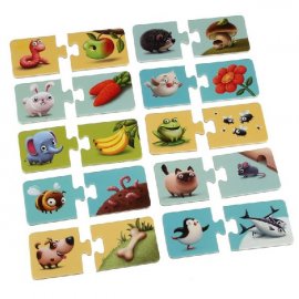 Mé jídlo - naučné puzzle 20 dílů