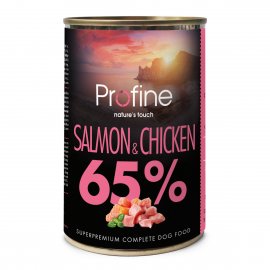 Profine 65% Chicken & Salmon 400g 5+1 ZDARMA