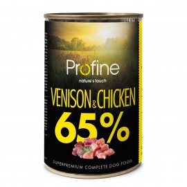 Profine 65% Venison & chicken 400g 5+1 ZDARMA