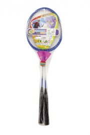 Badminton v síťce kovový 3 barvy