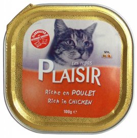 Plaisir Cat vanička Kuřecí 100g