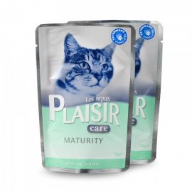 Plaisir Care Cat kapsička Maturity 85g 10+2 ZDARMA