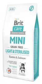 Brit Care MINI Grain Free Light&Sterilised 2kg