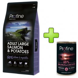 NEW Profine Adult Large Breed Salmon & Potatoes 15kg + konzerva ZDARMA