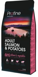 NEW Profine Adult Salmon & Potatoes 15kg + konzerva ZDARMA