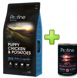 NEW Profine Puppy Chicken & Potatoes 15kg + konzerva ZDARMA